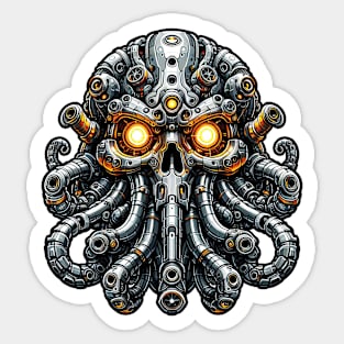 Biomech Cthulhu Overlord S01 D17 Sticker